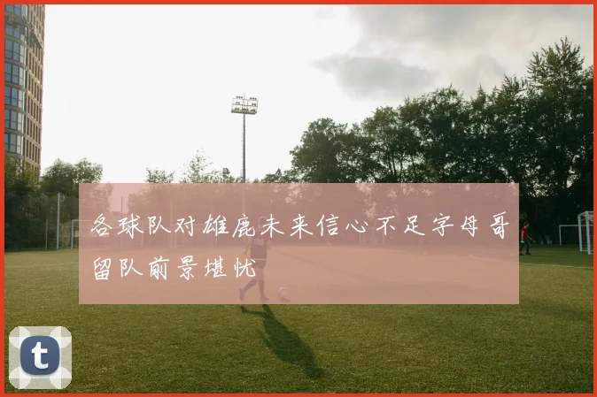 各球队对雄鹿未来信心不足字母哥留队前景堪忧